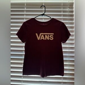 Vans Maroon Tee